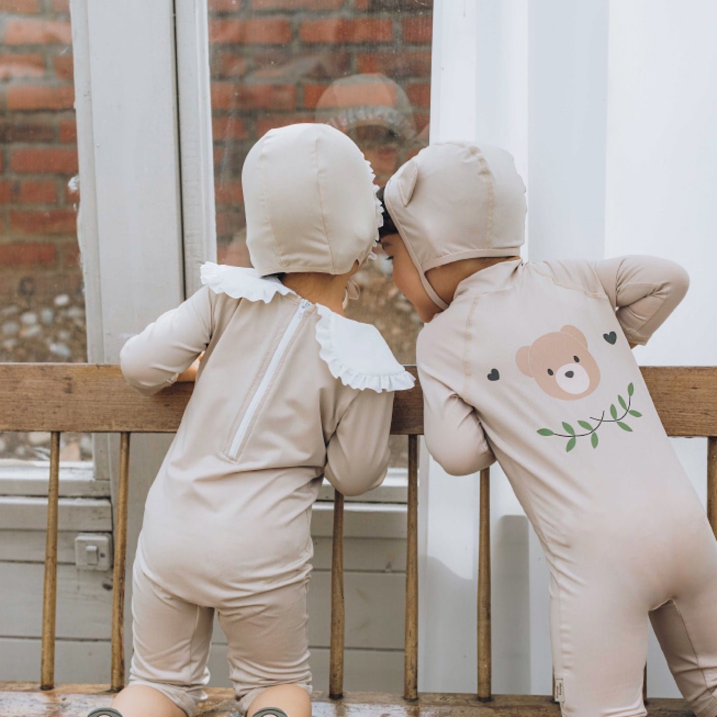 (Pre-order) KoongsKoongs Kids’ Premium All-in-One Rash Guard (Rabbit)