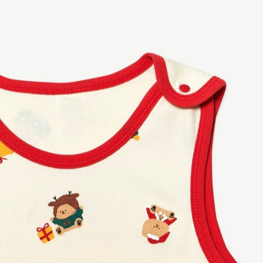 (Baby Boom) Christmas Bamboo Sleep Vest