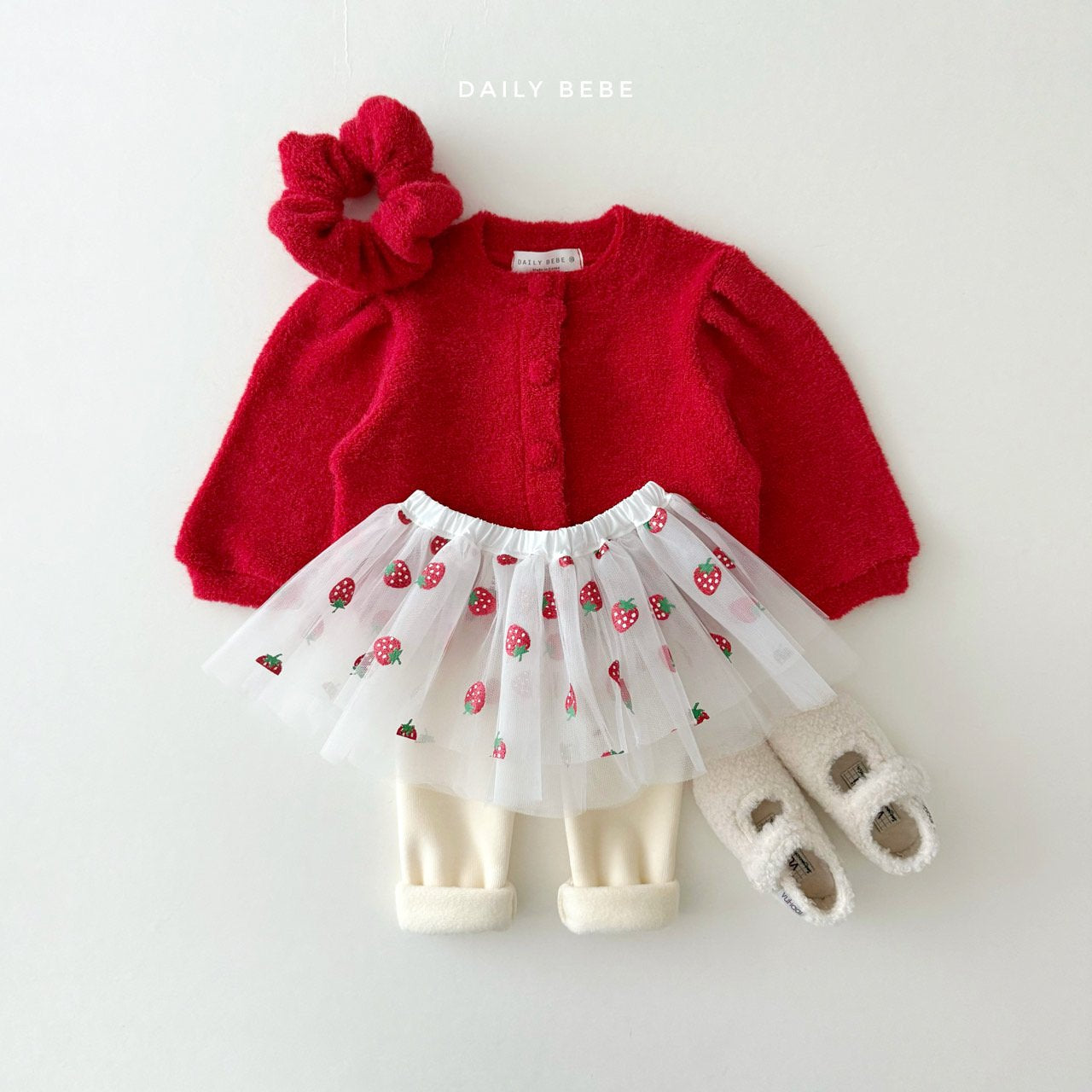 (Pre-order) Daily Bebe Winter - Kids' Layered Tutu Skirt 레이어드 튜튜 (2 Colors)
