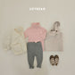(Pre-order) Soybean Kids Winter - Quilted Overall Dress 누빔멜빵치마 (2 Colors)