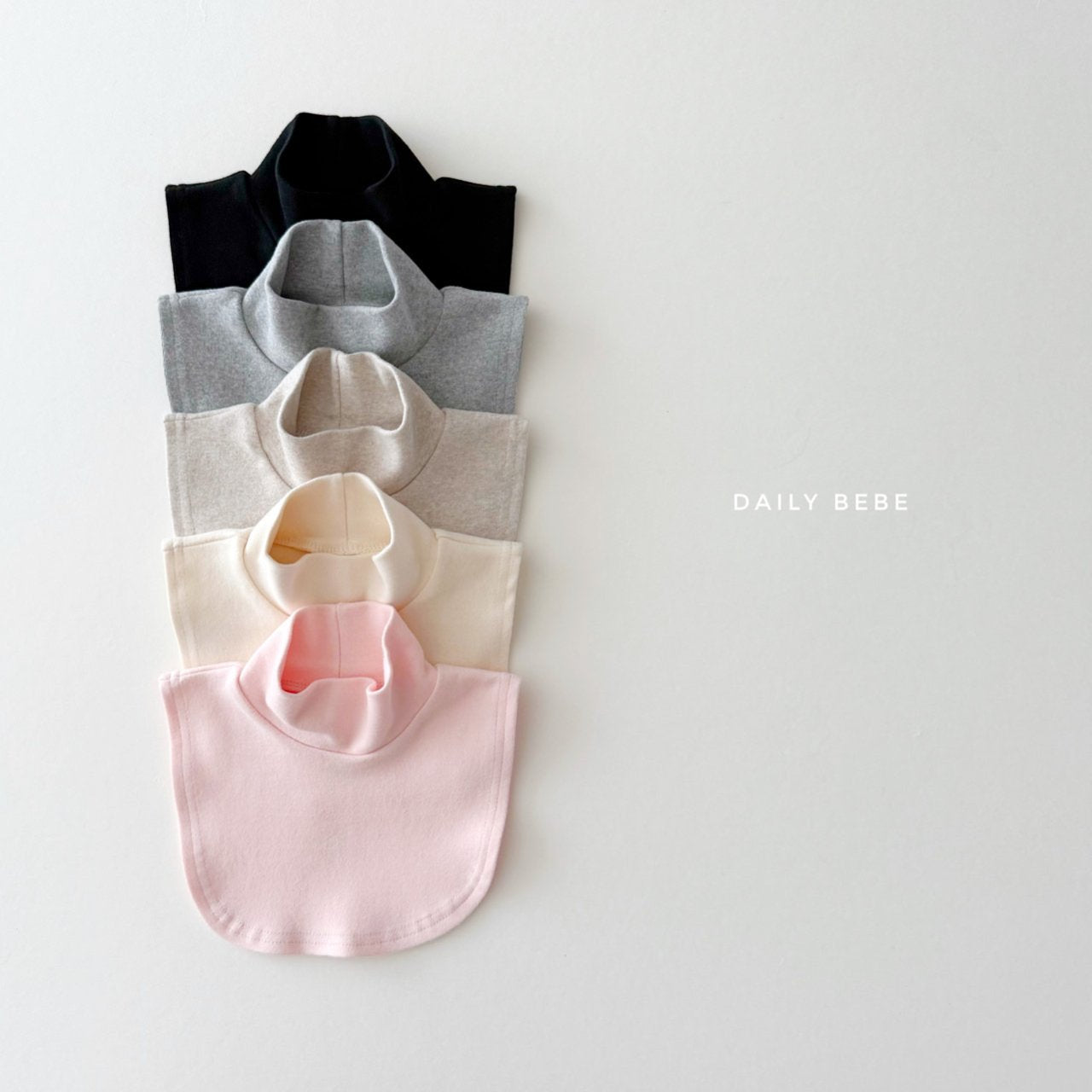 (Pre-order) Daily Bebe Winter - Kids’ New Fake Turtleneck 뉴페이크폴라 (10 Colors)