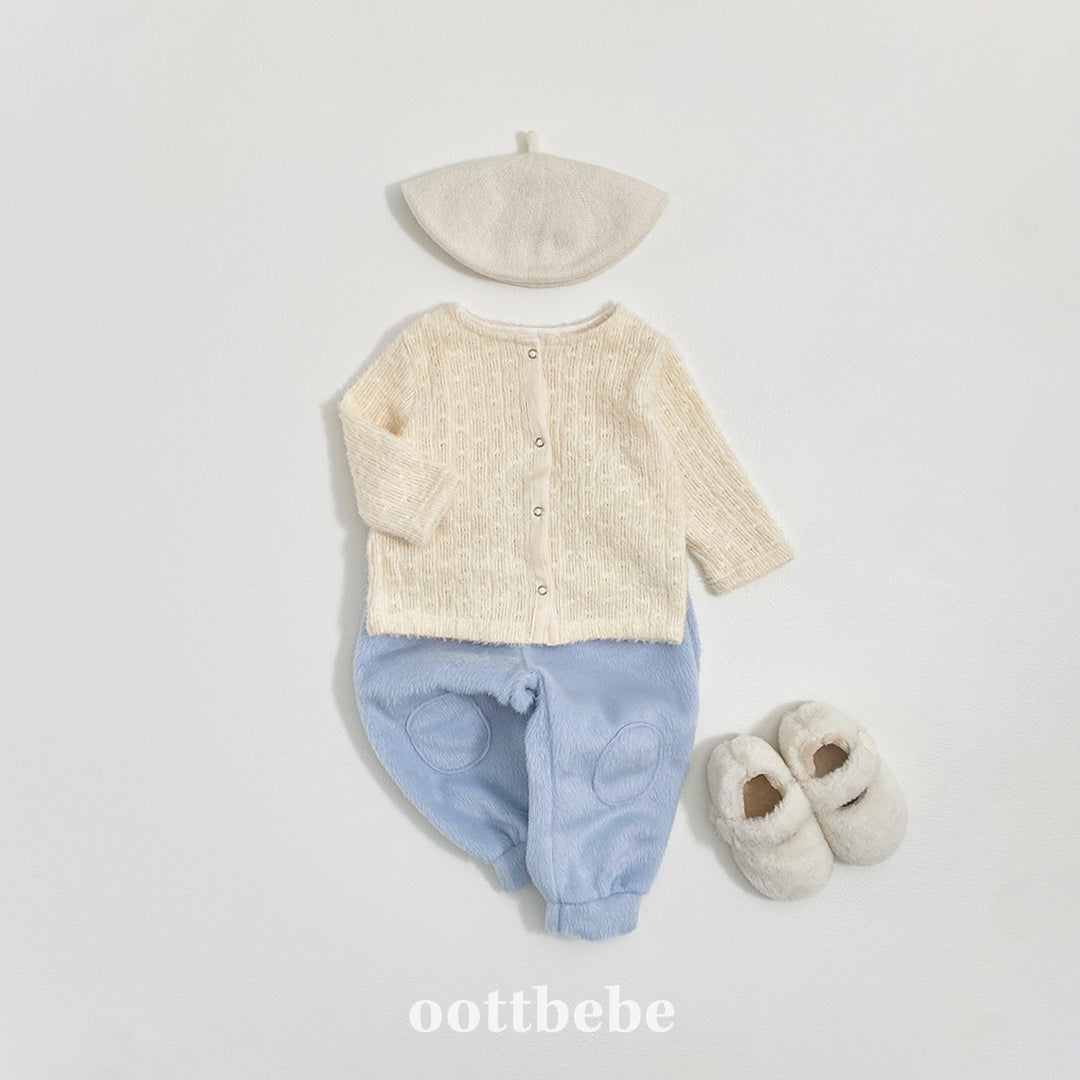 (Pre-order) OOTTBEBE Winter - Hazelnut Cardigan 헤이즐넛가디건 (4 Colors)