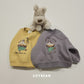 (Pre-order) Soybean Kids Winter - Honey Bear Fleece-Lined Sweatshirt 허니베어양기모맨투맨 (2 Colors)