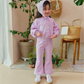 (Pre-order) Daily Bebe - Kids’ Love Bootcut Top & Bottom Set 러브 부츠컷세트 (4 Colors)