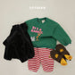 (Pre-order) Soybean Kids Winter - Rabbit Fleece-Lined Sweatshirt 래빗양기모맨투맨 (2 Colors)