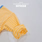 (Pre-order) Soybean Kids - Autumn Captain Stripe Tee 어텀캡틴단가라티 (5 Colors)