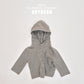 (Pre-order) Soybean Kids - Stripe Hooded Tee 단가라후드싱글티 (2 Colors)