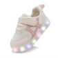 (Pre-order) KoongsKoongs Kids’ Bread LED Light-up Sneakers (Soft Pink)