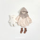(Pre-order) OOTTBEBE Winter - Puppy Fleece Anorak Bodysuit 멍멍아노락슈트 (4 Colors)