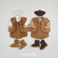 (Pre-order) OOTTBEBE Winter - Mustang Vest 무스탕베스트