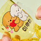 (Pre-order) Personalized Clear Embossed Waterproof Name Stickers (Characters)