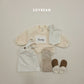 (Pre-order) Soybean Kids Winter - Quilted Overall Dress 누빔멜빵치마 (2 Colors)