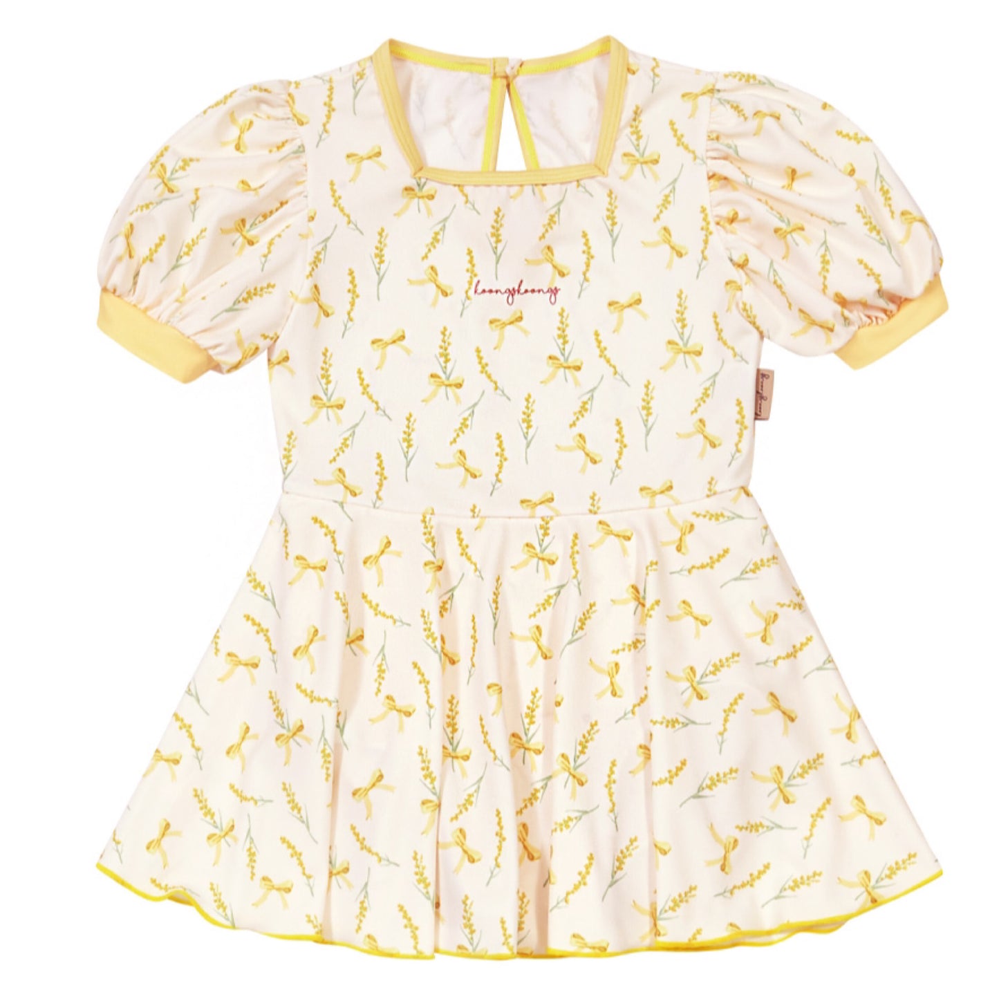 (Pre-order) KoongsKoongs Kids’ Premium Freesia Rash Guard Dress Set