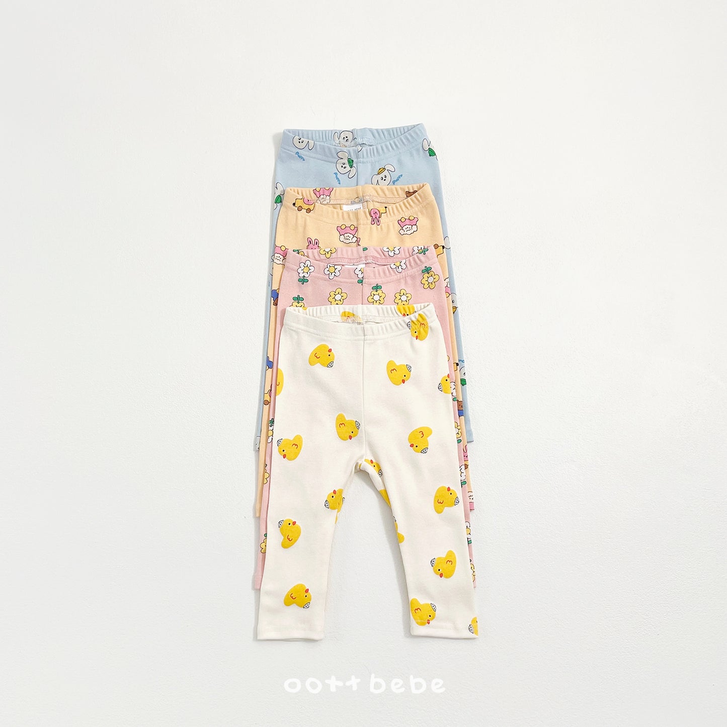 (Pre-order) OOTTBEBE Spring - Picnic Cotton Pajama Set 나들이실내복 (4 Colors)