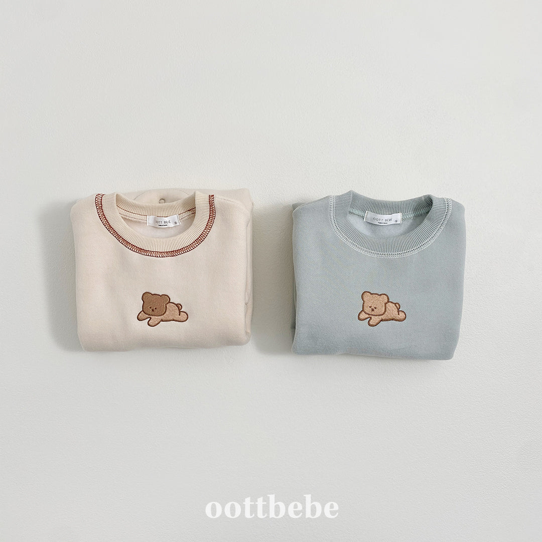 (Pre-order) OOTTBEBE Winter - Cozy Bear Full Suit 쿨쿨베어전신슈트 (2 Colors)