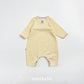 (Pre-order) OOTTBEBE - Buttercream Full Bodysuit Set (with Bonnet) 버터크림전신슈트 Set (보넷포함) (3 Colors)
