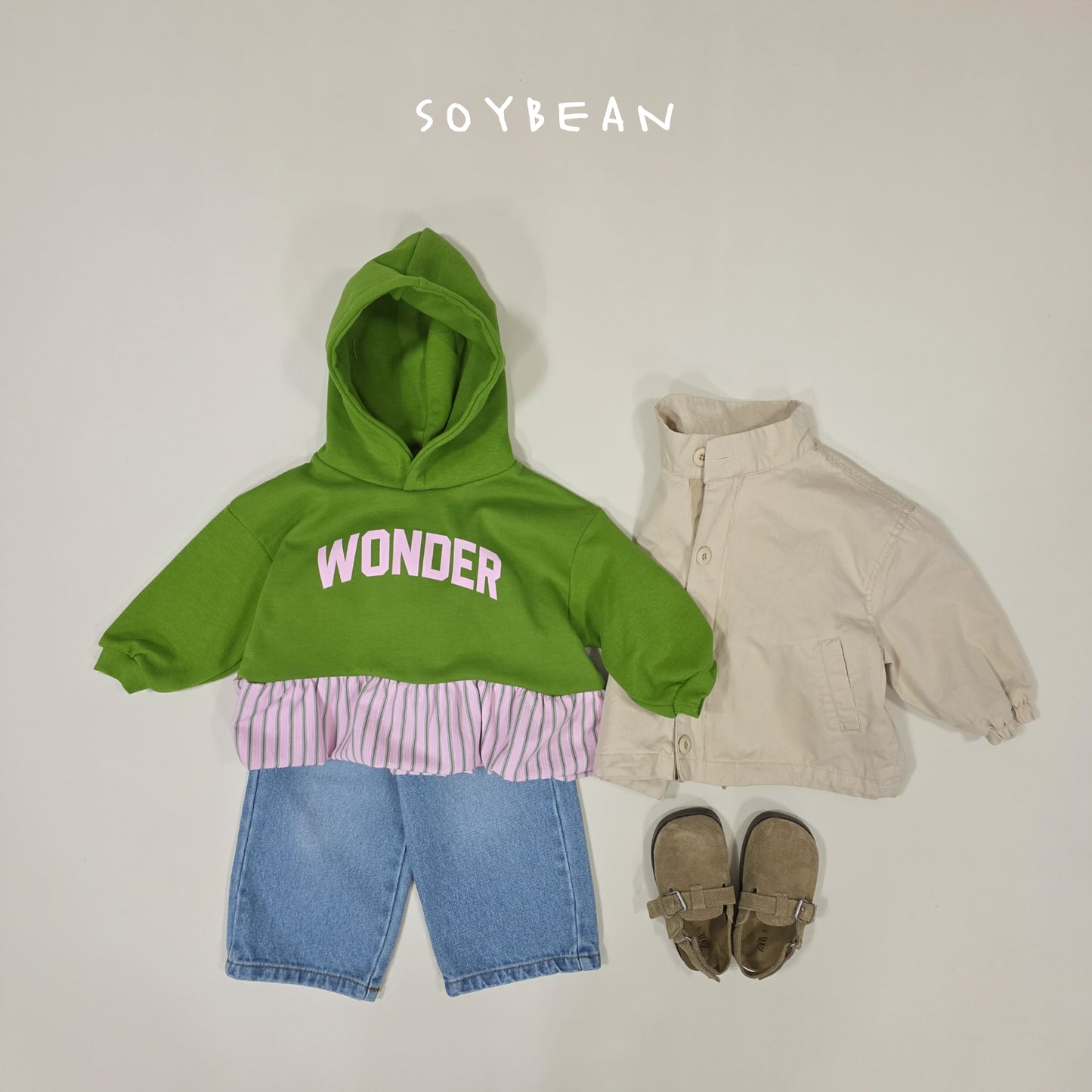 (Pre-order) Soybean Kids Spring- City Field Jacket 시티필드자켓 (2 Colors)