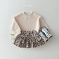 (Pre-order) Daily Bebe - Kids’ Ribbed Knit Sweatshirt 골지니트 맨투맨 (3 Colors)