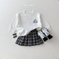 (Pre-order) Daily Bebe - Kids’ Loved Tee 러브드티 (2 Colors)