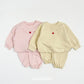 (Pre-order) OOTTBEBE -  Petit Modal Top & Bottom Set (Stretch Terry) 쁘띠모달상하복(쮸리스판) (4 Colors)