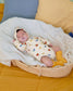(Pre-order) OOTTBEBE Fall - Cute Car Romper & Bonnet Set 자동차슈트세트 (2 Colors)