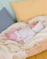 (Pre-order) OOTTBEBE Fall - Lovely Floral Romper & Leggings Set 코코플라워슈트세트 (2 Colors)