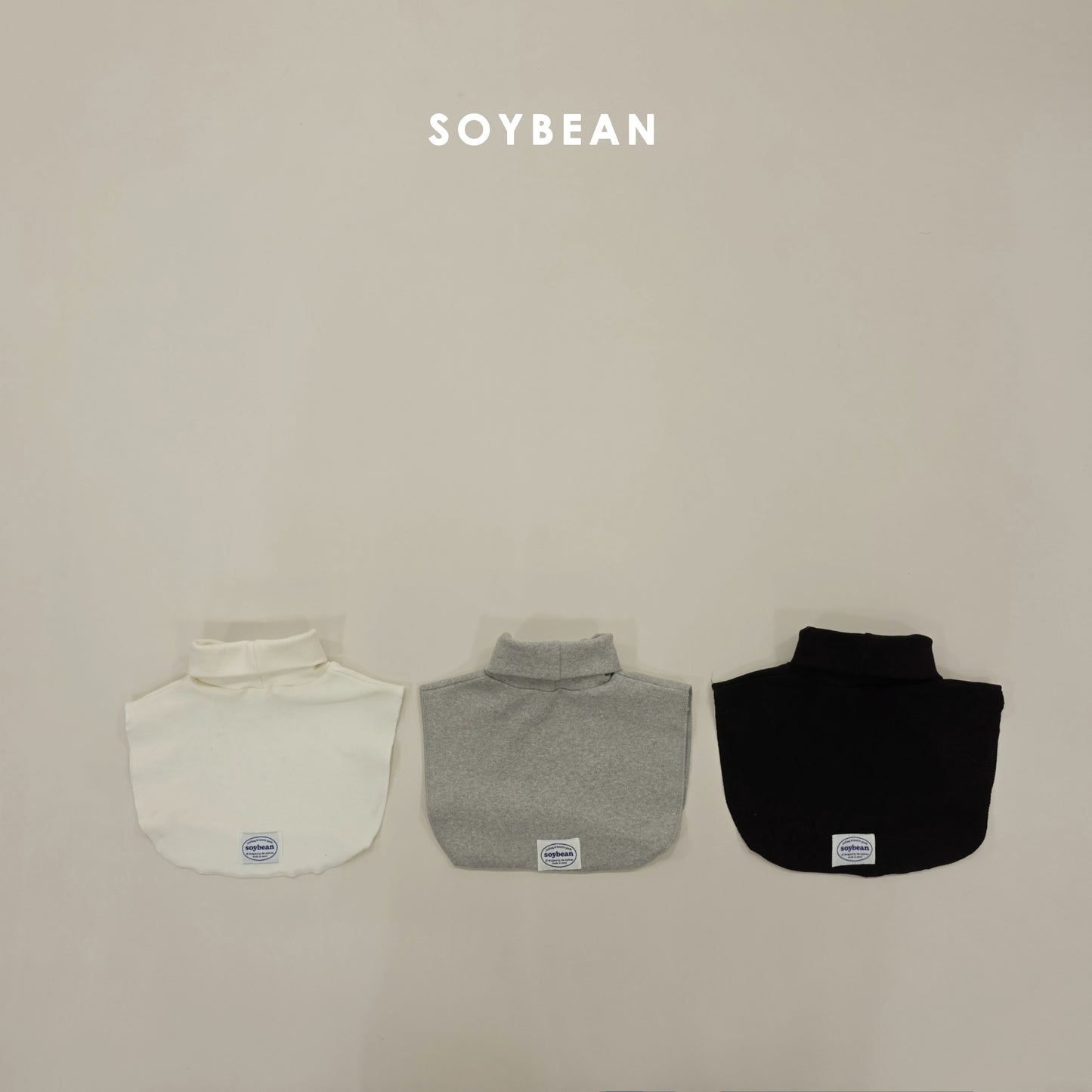 (Pre-order) Soybean Kids Winter - Mock Neck Layering Tee 페이크목폴라티 (5 Colors)