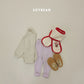 (Pre-order) Soybean Kids Winter - Cozy Soft Half-Neck Tee 폭닥폭닥반목티 (5 Colors)