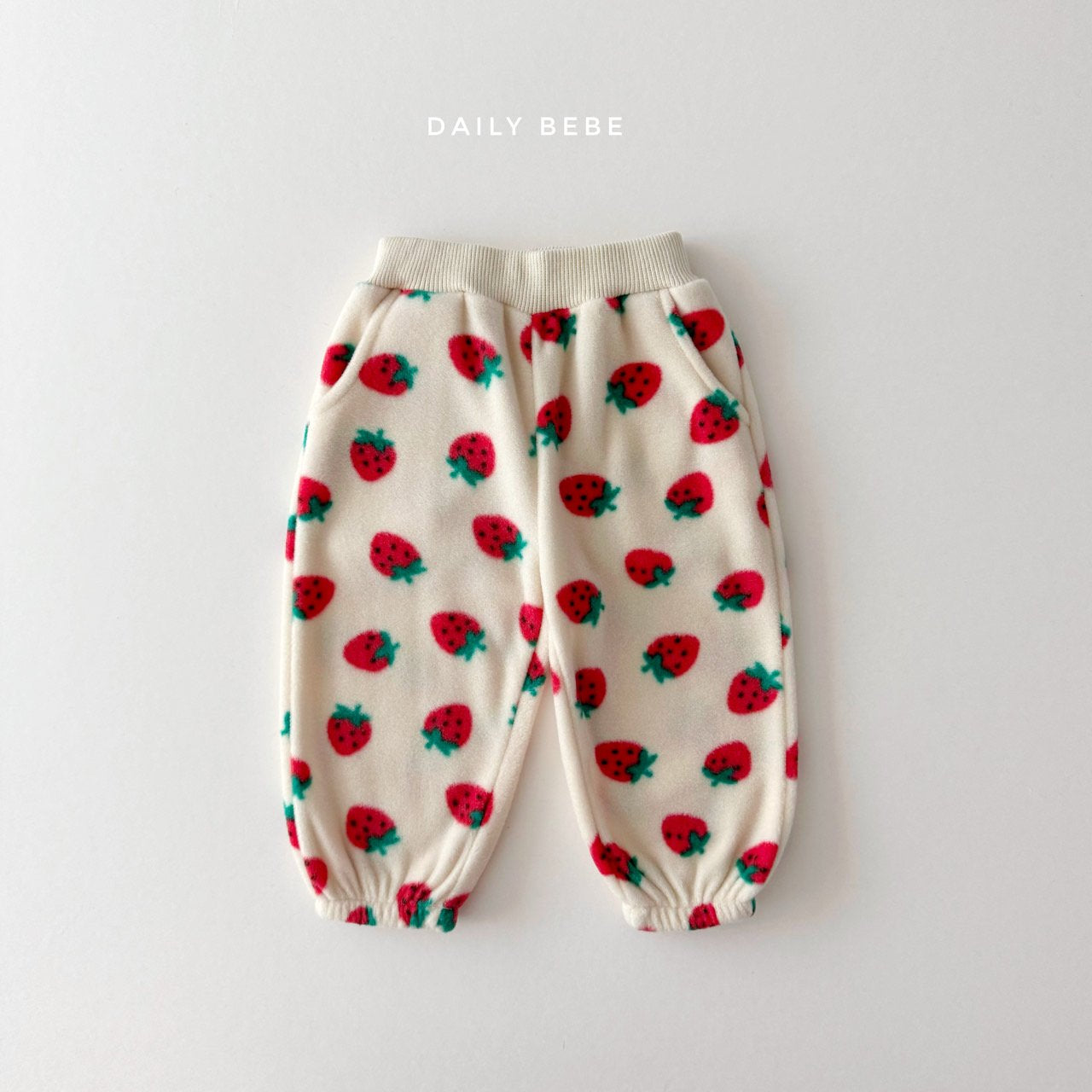 (Pre-order) Daily Bebe - Kids’ Fleece Jogger Pants 후리스 조거팬츠 (6 Colors)