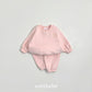 (Pre-order) OOTTBEBE Winter - Love Bebe Top & Bottom Set 러브베베상하복 (4 Colors)
