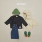 (Pre-order) Soybean Kids Winter - Fleece-Lined Basic Hood Zip-Up 양기모후드집업 (4 Colors)