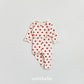 (Pre-order) OOTTBEBE Winter - Heart Pajama Set 하트실내복 (2 Colors)