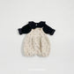 (Pre-order) OOTTBEBE Winter - Mink Collar Tee 밍크카라티셔츠 (3 Colors)