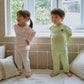 (COCOHANI) Eyelet Modal Long Sleeve Pajama Set (8 Colors)