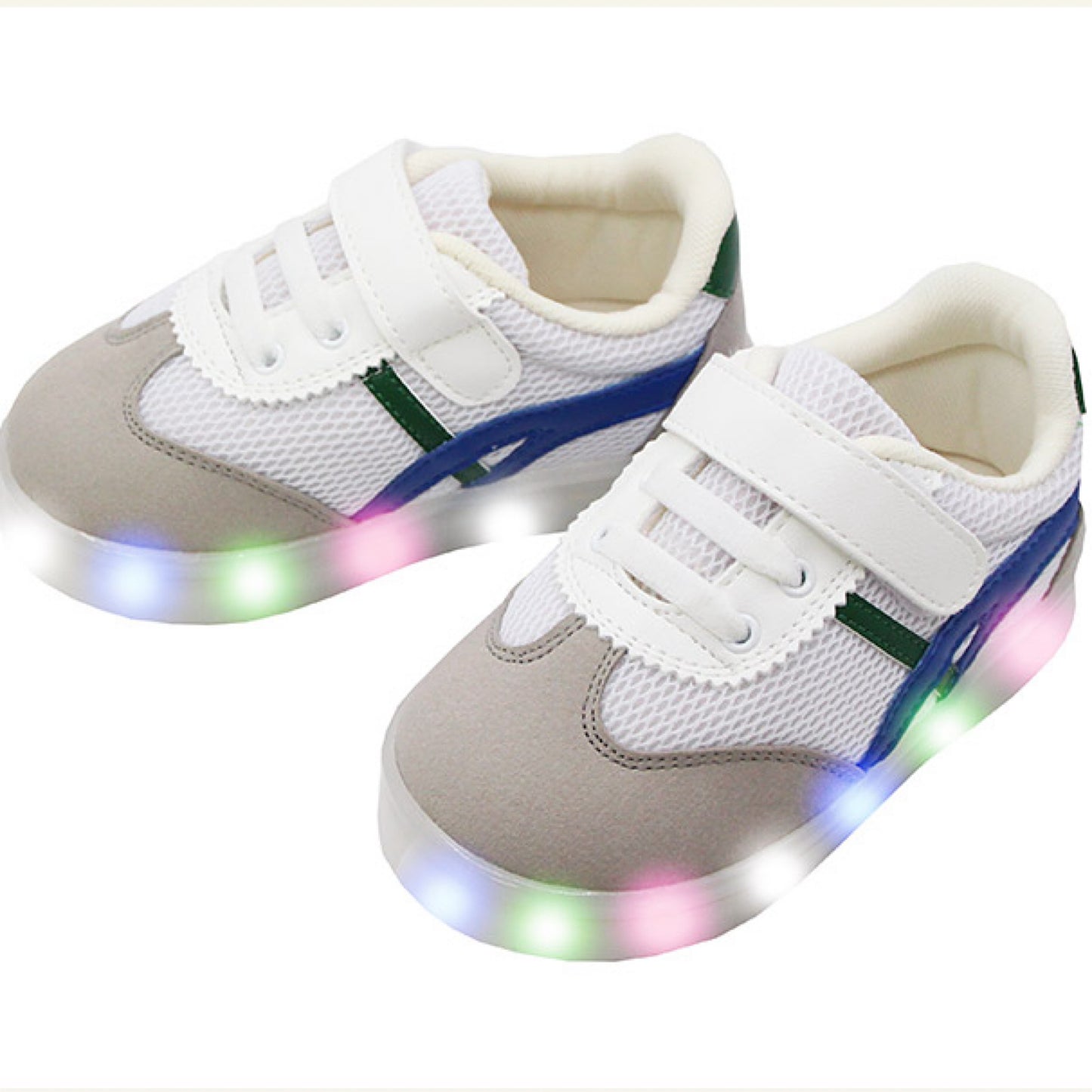 (Pre-order) KoongsKoongs Kids’ Bliss LED Light-up Sneakers (Blue)