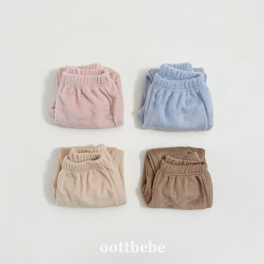 (Pre-order) OOTTBEBE Winter - Cotton Candy Jogger Pants 솜사탕조거팬츠 (4 Colors)