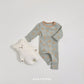(Pre-order) OOTTBEBE Winter - Mung-Mung Pajama Set 멍멍실내복 (2 Colors)
