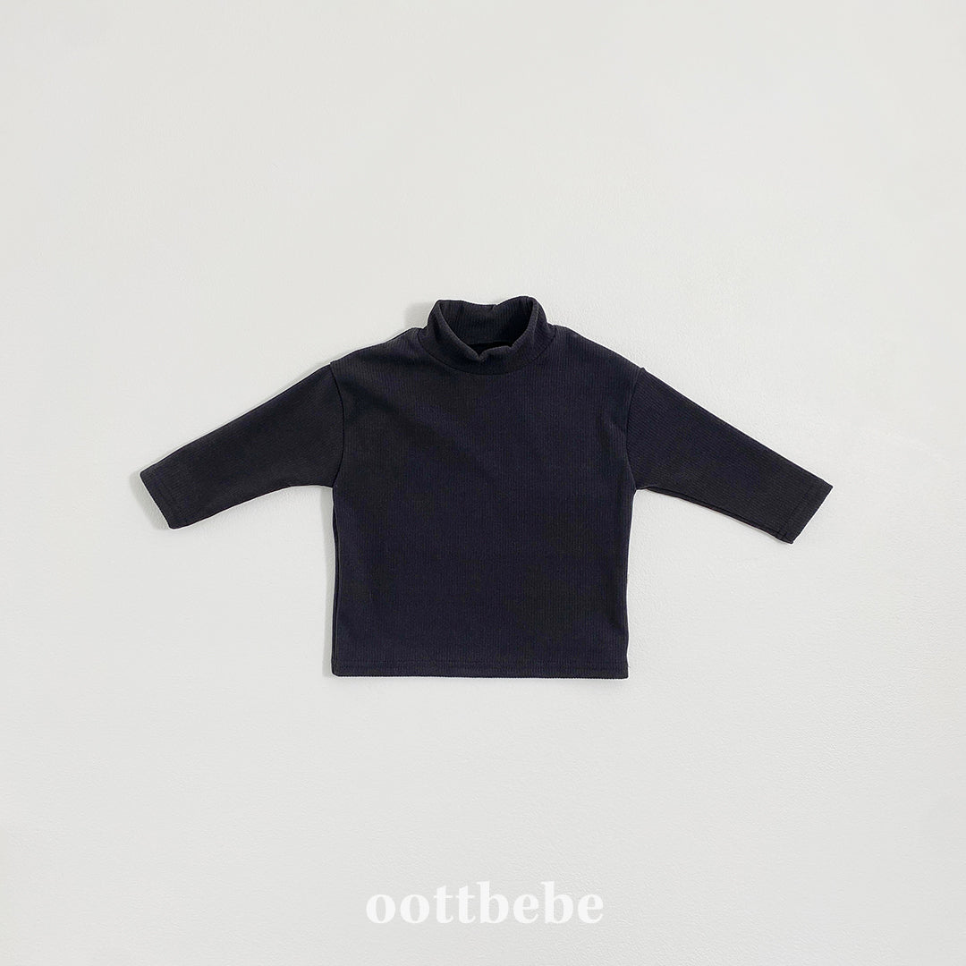 (Pre-order) OOTTBEBE Winter - Classic Turtleneck Tee 클래식폴라티 (2 Colors)