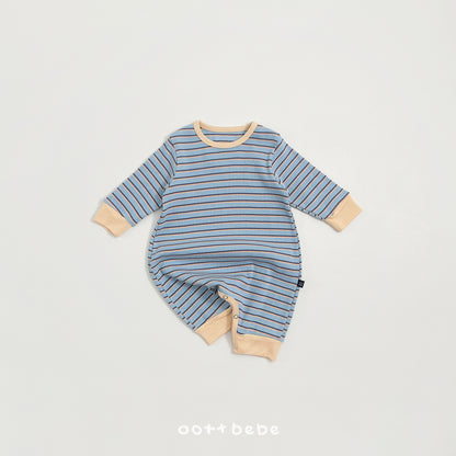 (Pre-order) OOTTBEBE Spring - Apollo Stripe Bodysuit 아폴로슈트 (3 Colors)