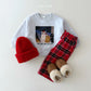 (Pre-order) Daily Bebe Winter - Kids' Santa Kitty Graphic Sweatshirt 산타냥이 맨투맨