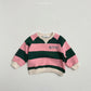 (Pre-order) OOTTBEBE - Stripes Sweatshirt 빅단가라맨투맨 (2 Colors)