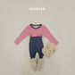 (Pre-order) Soybean Kids Winter - Warm Hug Fleece-Lined Pajama Set 따숩허그세트 (4 Colors)