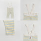 (Pre-order) OOTTBEBE Spring - Say OOTT Stripe Suspender Leggings 세이오뜨멜빵레깅스 (4 Colors)