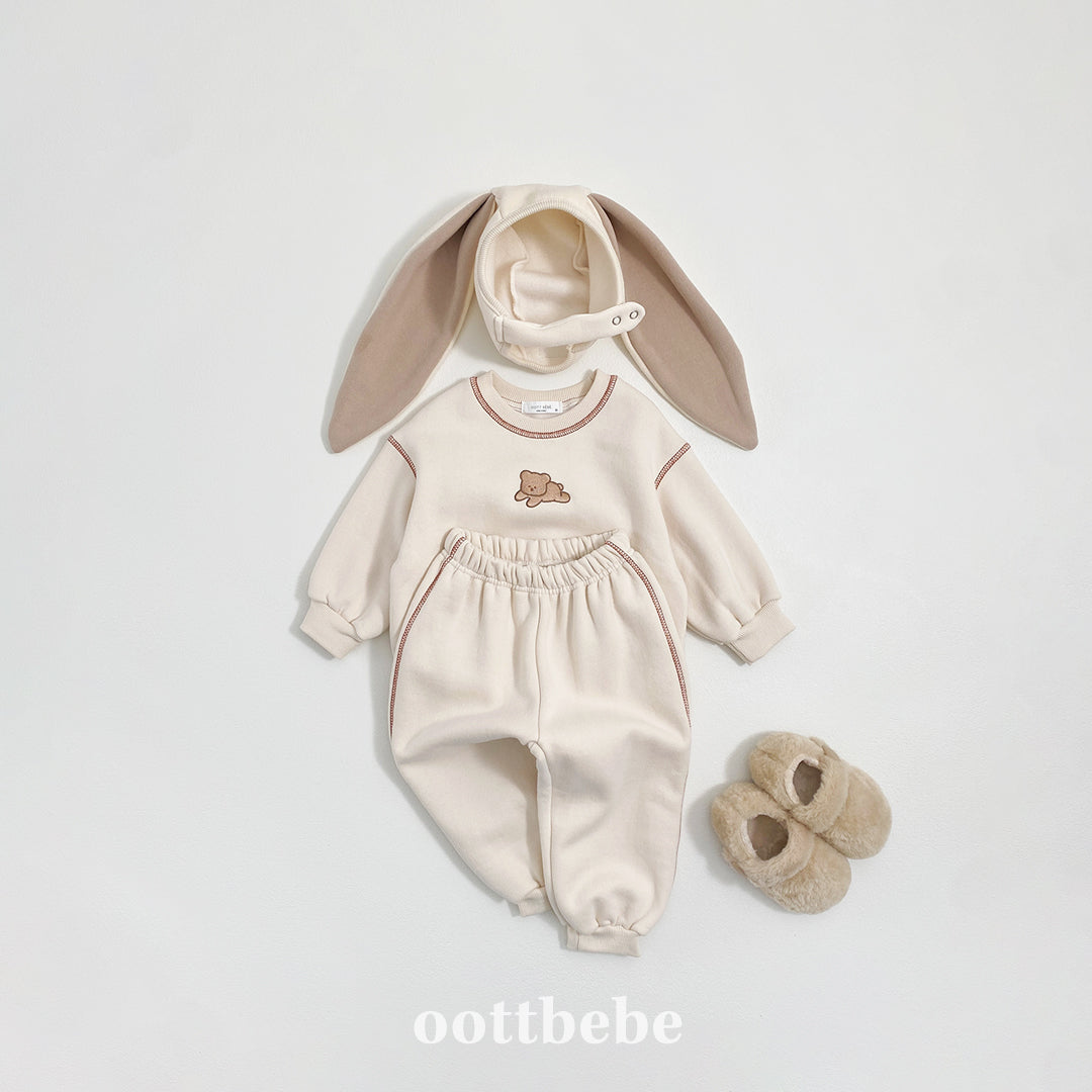 (Pre-order) OOTTBEBE Winter -  Bunny Ear Hood 바니모자 (5 Colors)