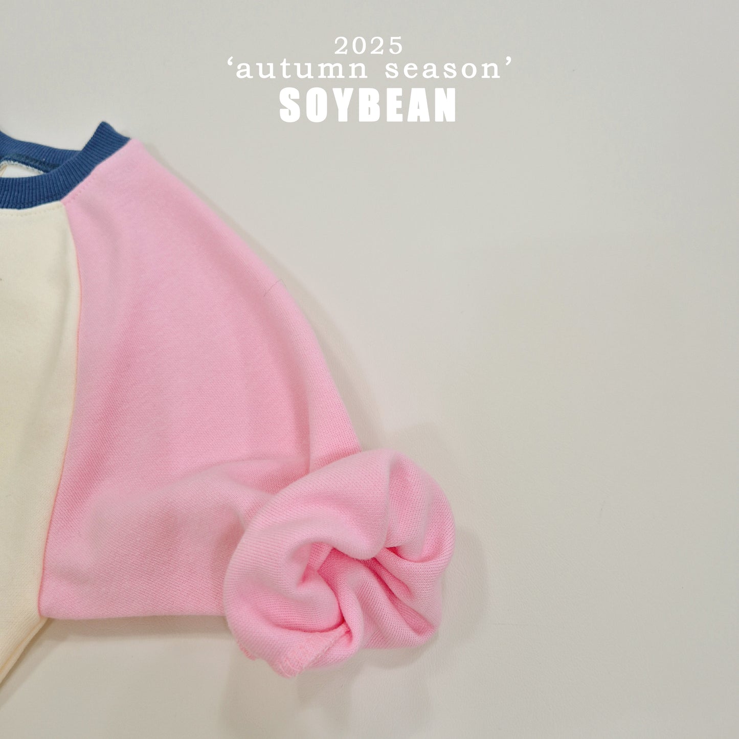 (Pre-order) Soybean Kids - Color Pang Sweatshirt 컬러팡맨투맨 (6 Colors)