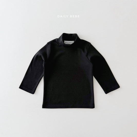 (Pre-order) Daily Bebe Winter- Kids' Basic Mock-Neck Top 베이직 반목티 (2 Colors)