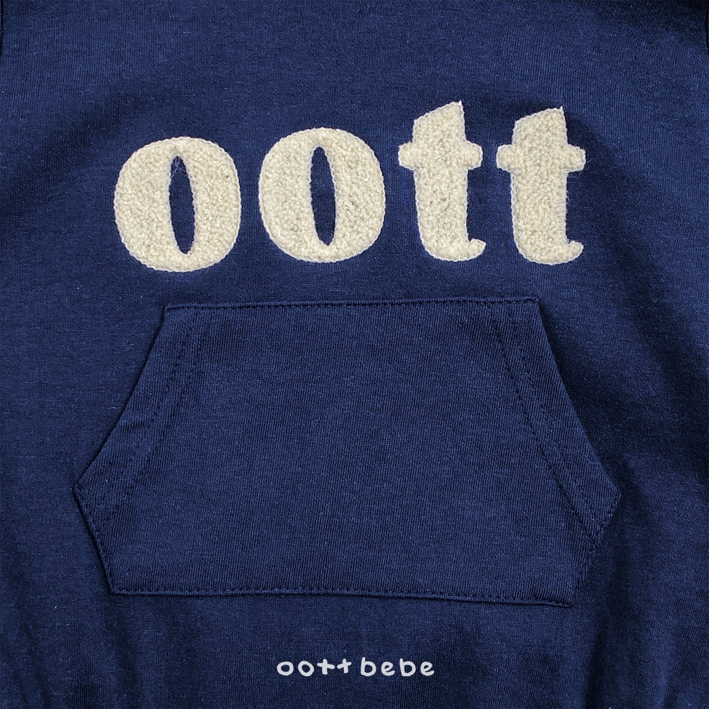 (Pre-order) OOTTBEBE Spring - Bouclé Hoodie Romper 댄디부클후드슈트 (2 Colors)