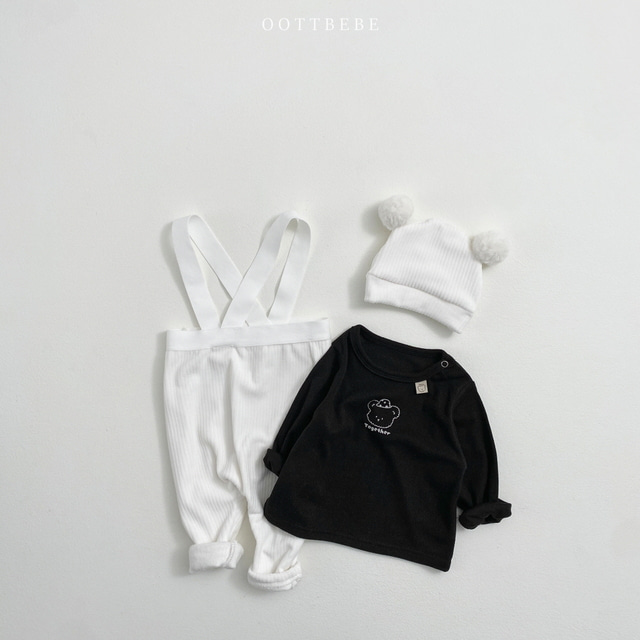 (Pre-order) OOTTBEBE - Bebe’s Winter Duo T-Shirt Set 베이글 1+1 티셔츠 - Baby (6 Colors)