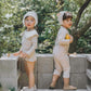 (Pre-order) KoongsKoongs Kids’ Premium Chouette One-piece Rash Guard Dress Set (Beige)