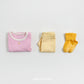 (Pre-order) OOTTBEBE Spring - Picnic Cotton Pajama Set 피크닉실내복 (3 Colors)